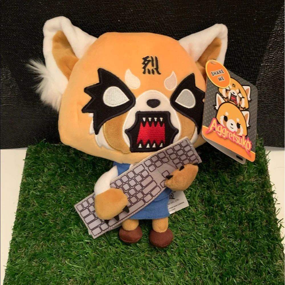 Aggretsuko keyboard RAGE plush - Picture 3 of 6